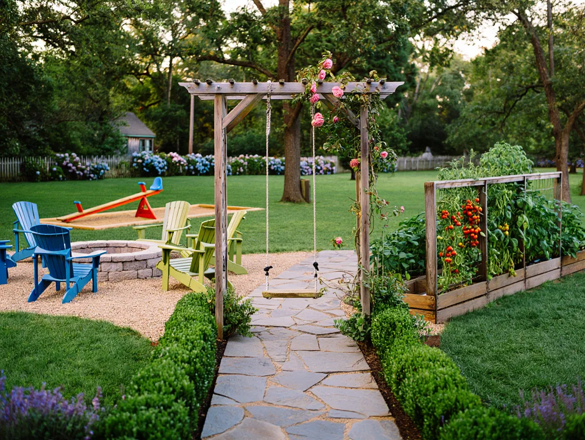 Garden recreation zone